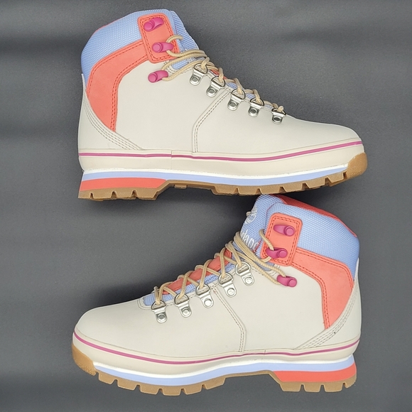 Timberland Womens Euro Hiker Boot Gray Pastel Size 6.5 TB0A61PYF48 - Picture 4 of 9